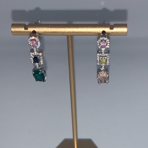 Gem Stone Earrings - Picture 10 of 10
